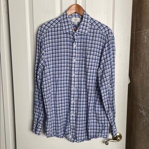 Buttoned Down - Classic Fit.  Linen/Cotton Shirt